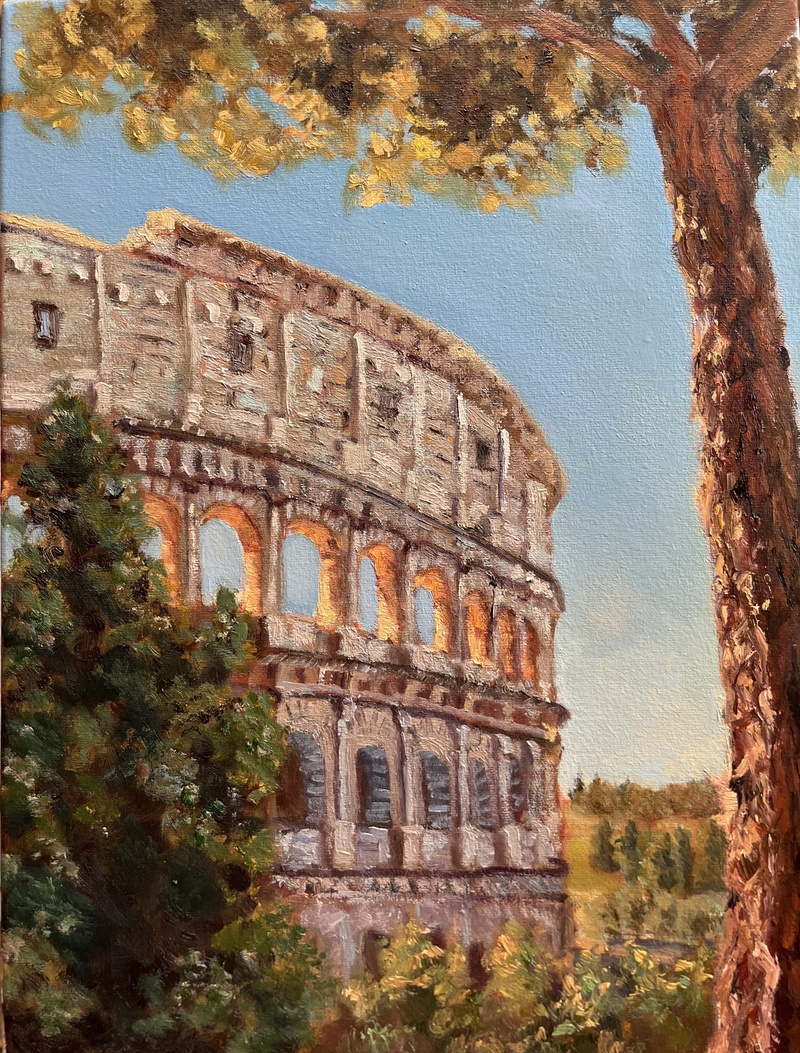 Golden Light of Rome
