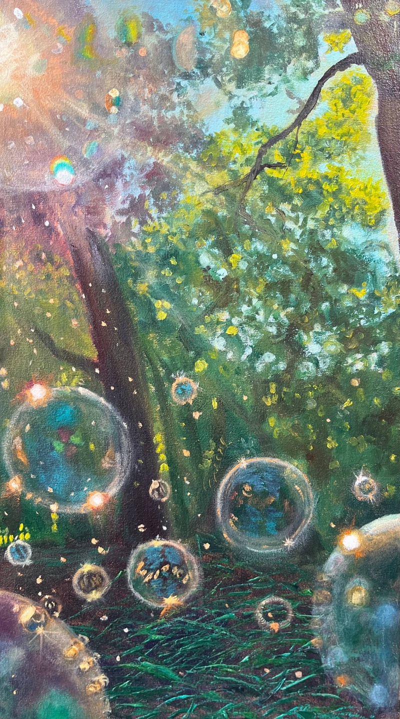Sunlit Bubbles