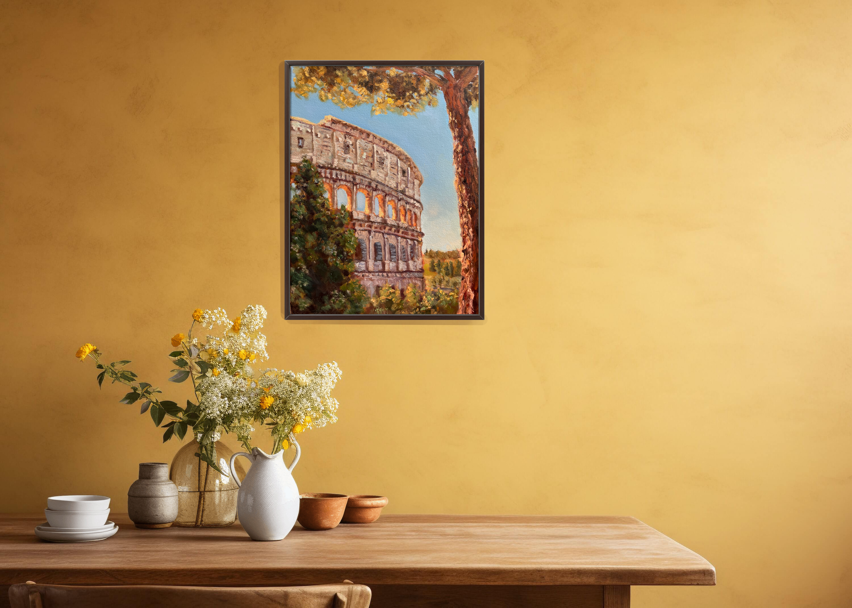 Golden Light of Rome